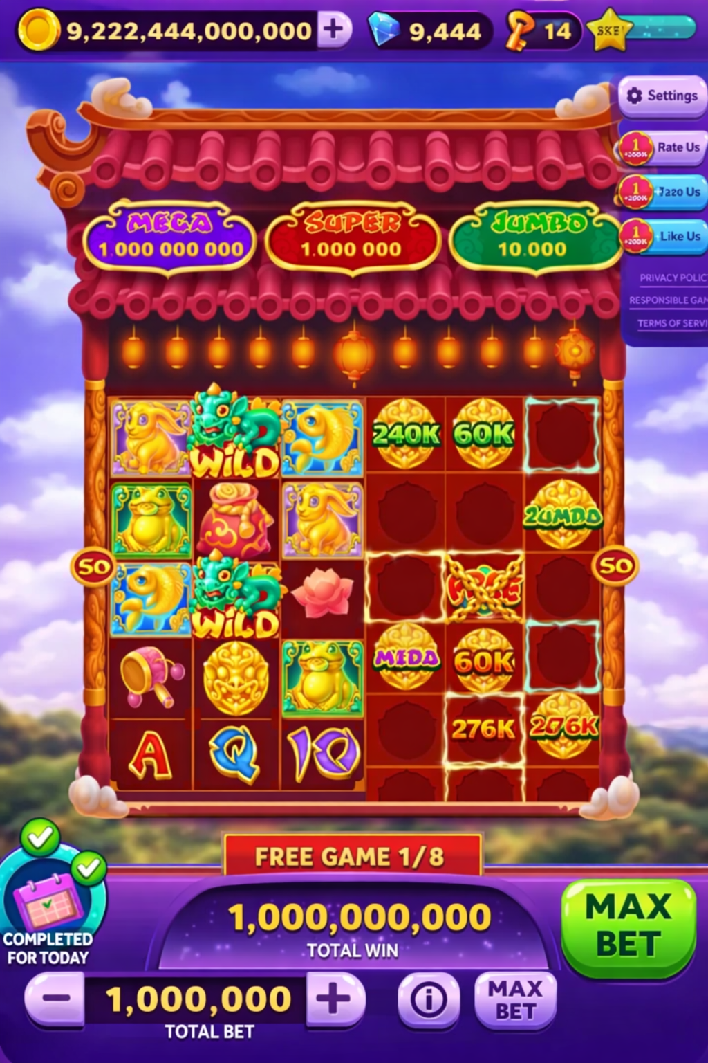 vip slot login game